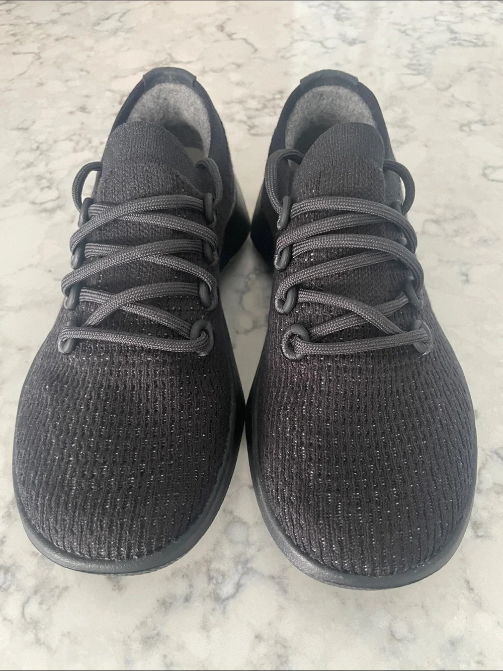 Women’s Allbirds Tree Dashers 2 - size 7.5, all black , never worn